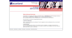Desktop Screenshot of detacheringen.nieuwland.nl